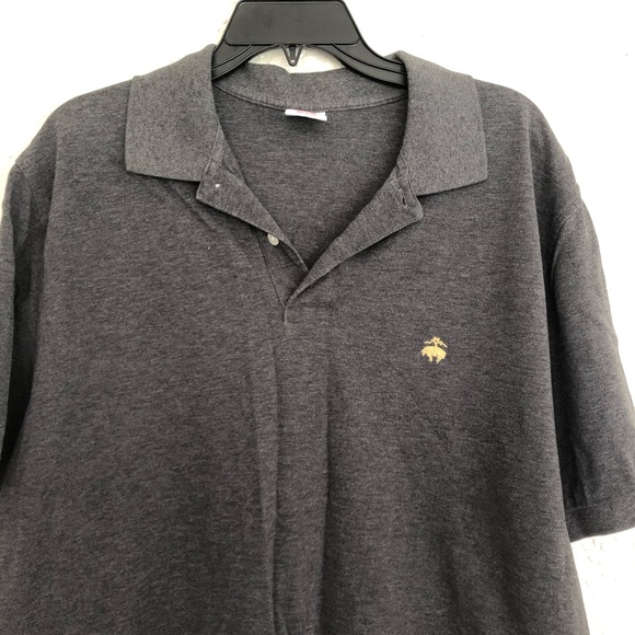 Brooks Brothers Gray Performance Polo Golf Shirt - Picture 2 of 4